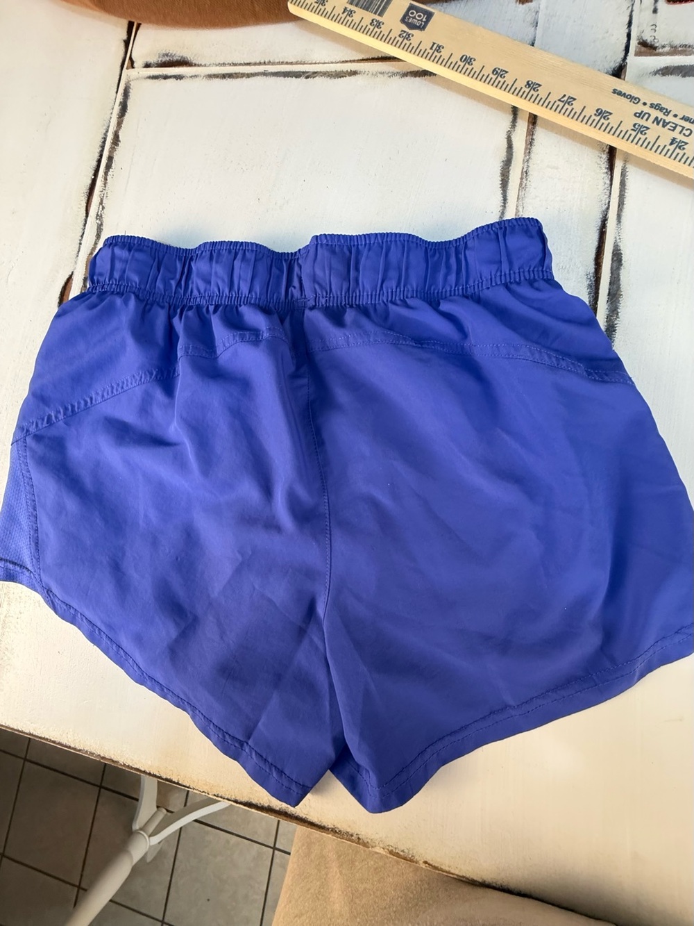 Women’s Athletic Running Shorts - Royal Blue Size Small - Picture 2 of 6